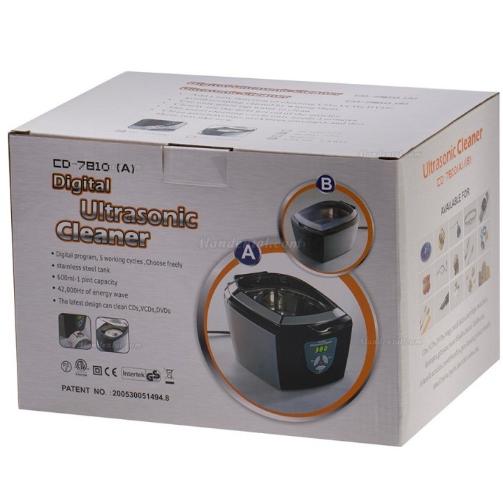 JeKen® CD-7810A Ultrasonic Cleaner 0.75L